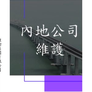 內地公司維護（無營運）
